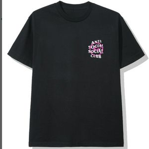 ANTI SOCIAL SOCIAL CLUB X FRAGMENT PINK BOLT TEE